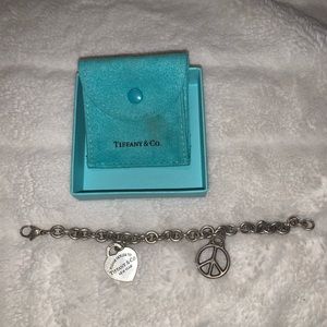 Tiffany charm bracelet